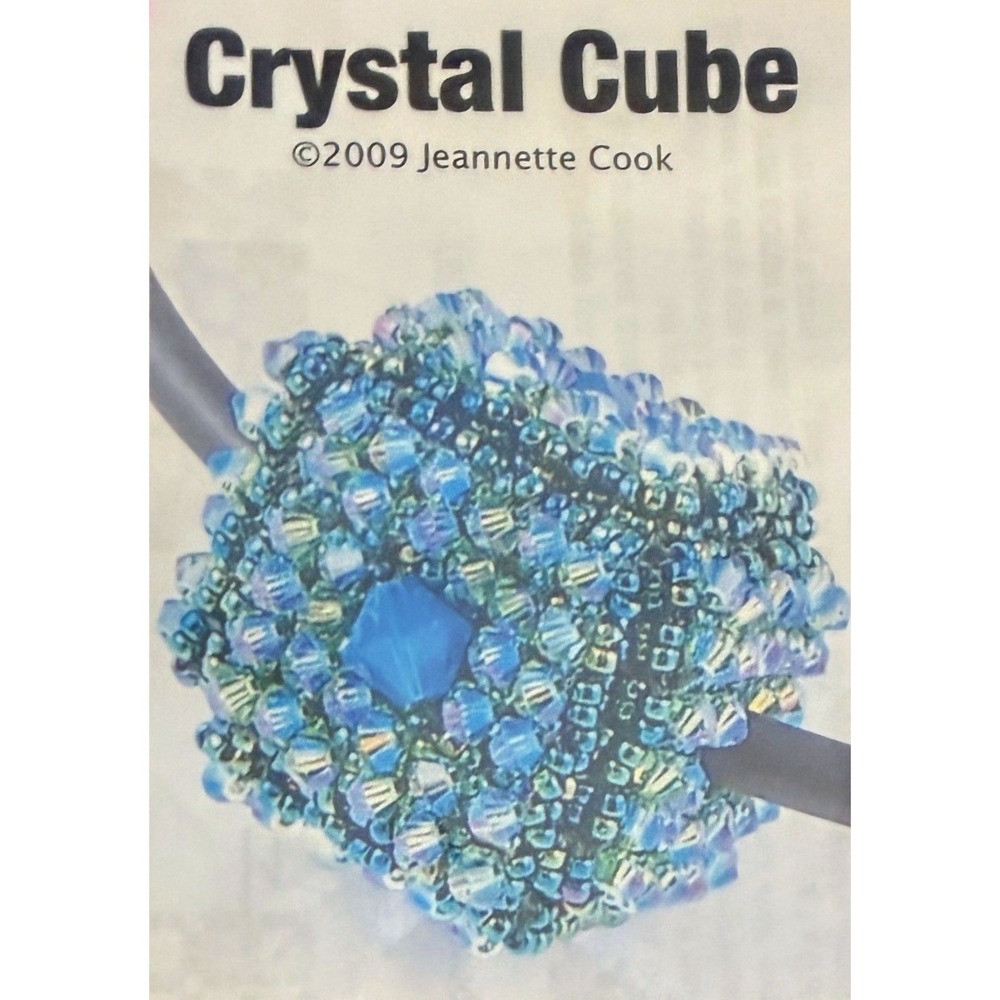 Jewelry Beading Kit Crystal Cube by Jeanette Cook